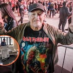 ¡A sus 74 años sigue rockeando! Abuelito Metalero cumple su sueño de ver a Iron Maiden en Lima