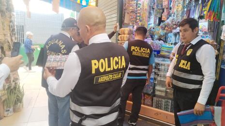 Sacan de circulación miles de cigarrillos ilegales en Mercado Central del Callao