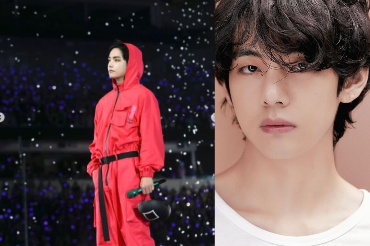 BTS: Taehyung y El juego del calamar. Foto: HYPE / IG