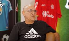 Claudio Techera y la vez que se puso a rezar en pleno partido