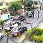 Delincuentes intentan asaltar camioneta, pero víctimas frustran robo y se defienden a balazos en el Callao