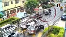 Delincuentes intentan asaltar camioneta, pero víctimas frustran robo y se defienden a balazos en el Callao
