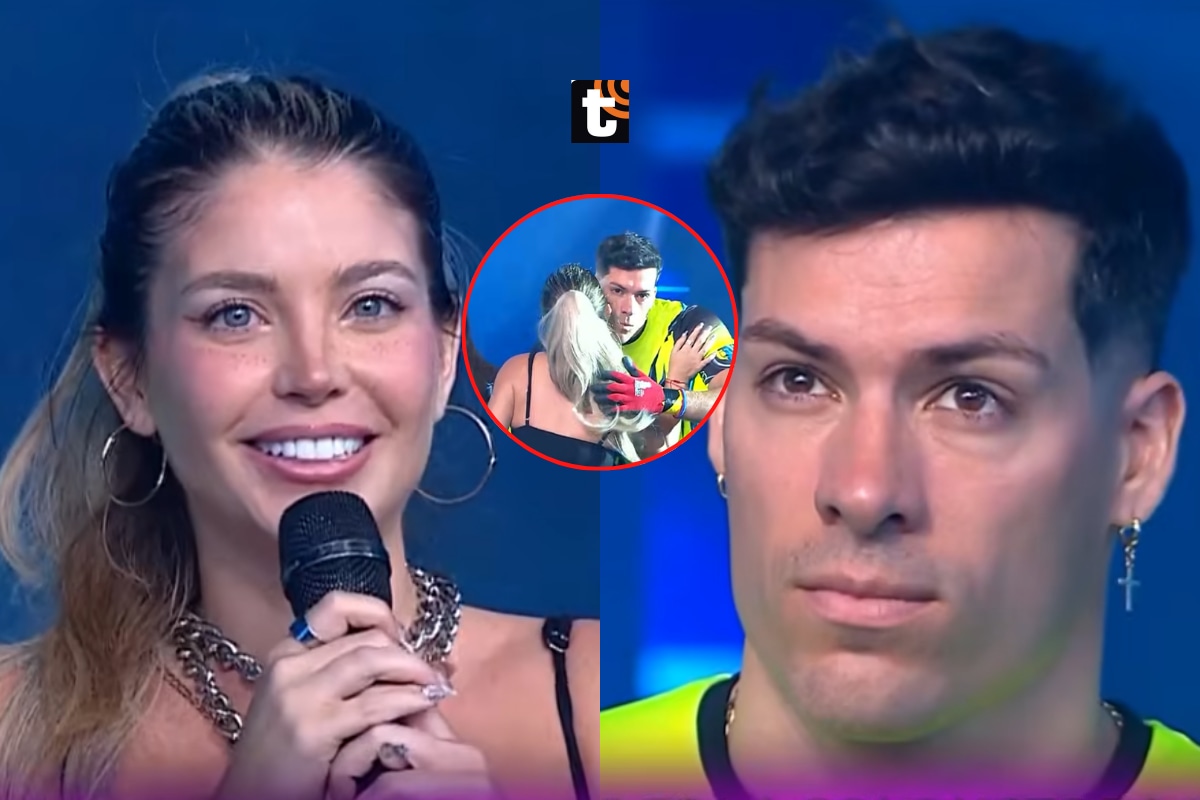 Flavia Laos se reencuentra con Patricio Parodi y luego grita su amor por Luis Mateucci.