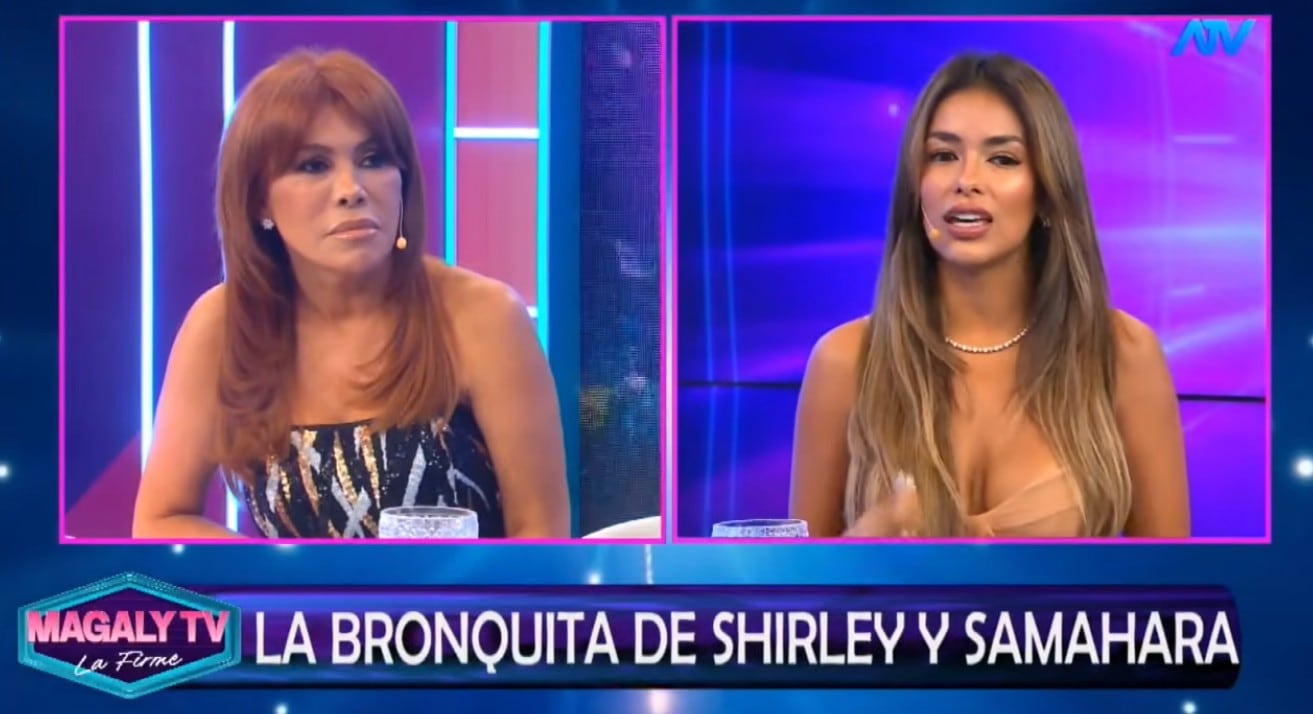 Shirley Arica en 'Magaly TV La firme'.