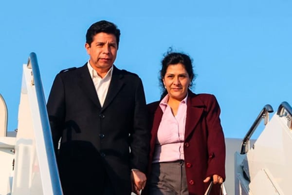 Lilia Paredes, esposa de Pedro Castillo, se encuentra asilada en México. Foto: gob.pe