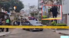 ¡Mortal ataque armado en VES! Un muerto y un herido deja más de 20 disparos contra auto