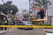 ¡Mortal ataque armado en VES! Un muerto y un herido deja más de 20 disparos contra auto