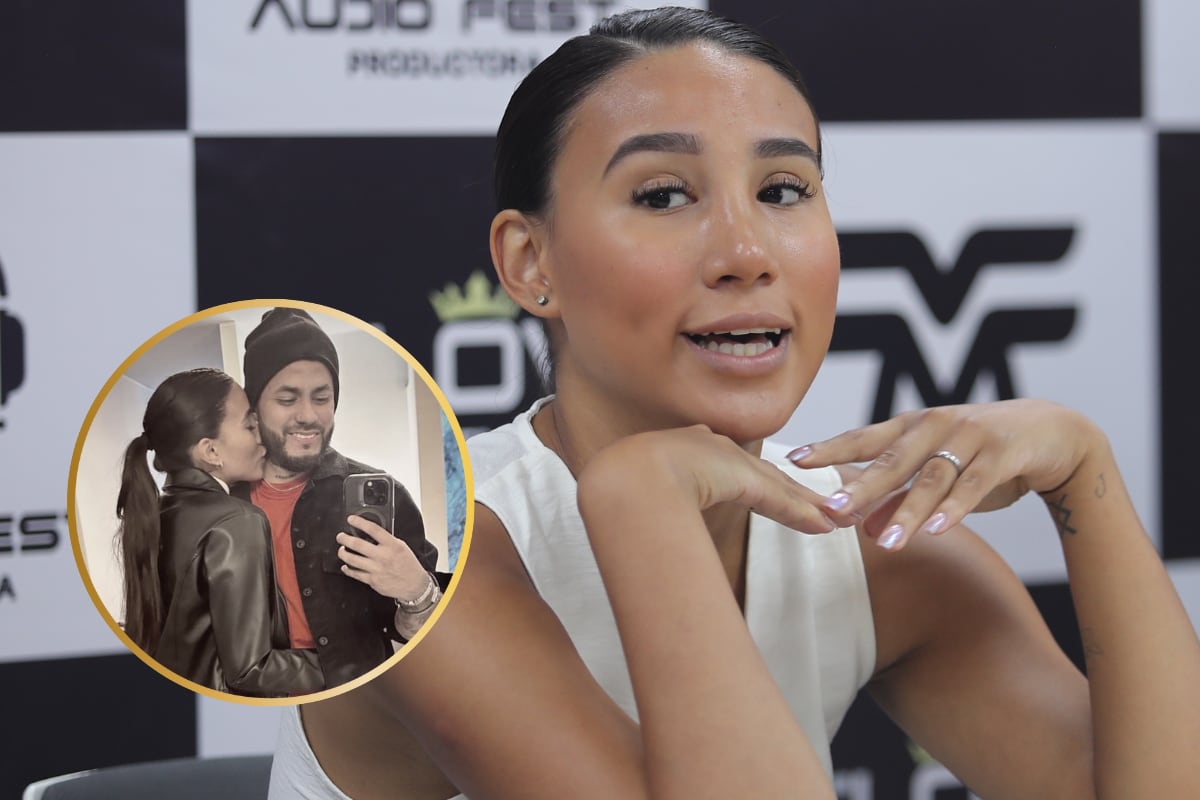 Samahara Lobatón y Bryan Torres