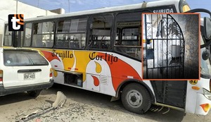 Terror en Trujillo: extorsionadores detonan explosivo, destruyen 10 vehículos y 11 viviendas