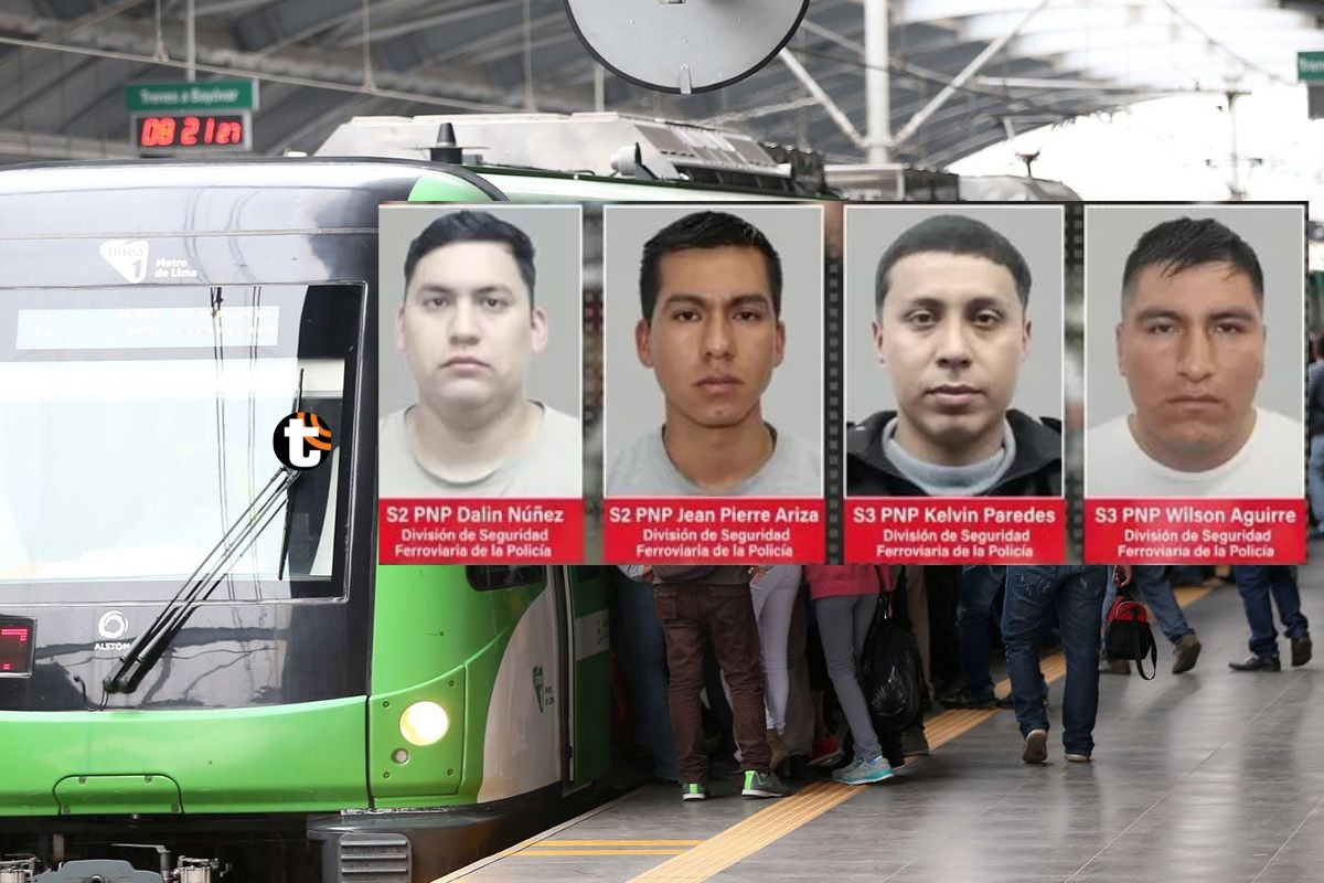 Red de fraude en el Metro de Lima involucra a agentes de la PNP