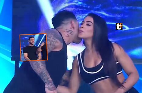 Onelia Molina y Diego Chávarri protagonizan frío saludo frente a Mario Irivarren en EEG