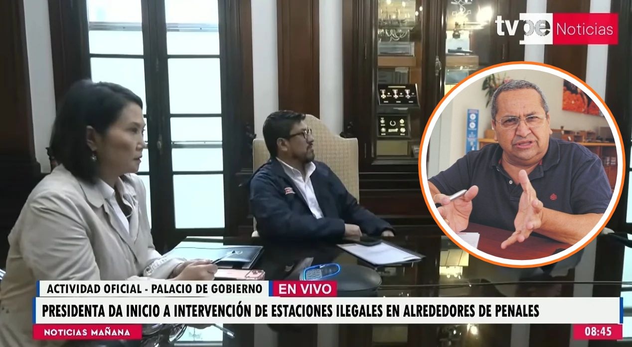 José Luis Gil advierte que intervención de antenas solo sería un paliativo, si no se cuida la identidad de los trabajadores del INPE o de quienes cuidan los penales (Foto: Captura TV Perú).