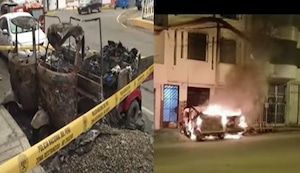 Ventanilla: Menor de 14 años prende fuego a dos mototaxis y un automóvil | VIDEO