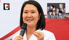 Keiko Fujimori promete recibir a BTS en Palacio de Gobierno: “Recuerdo mi promesa, me voy a aprender sus canciones”