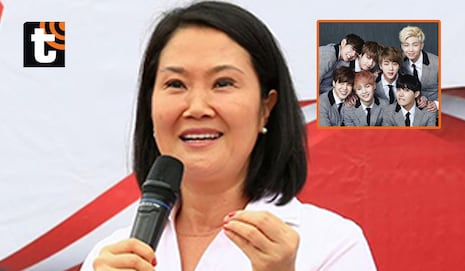 Keiko Fujimori confirma que recibirá a BTS en Palacio de Gobierno: “Recuerdo mi promesa, me voy a aprende...