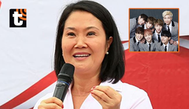Keiko Fujimori confirma que recibirá a BTS en Palacio de Gobierno: “Recuerdo mi promesa"