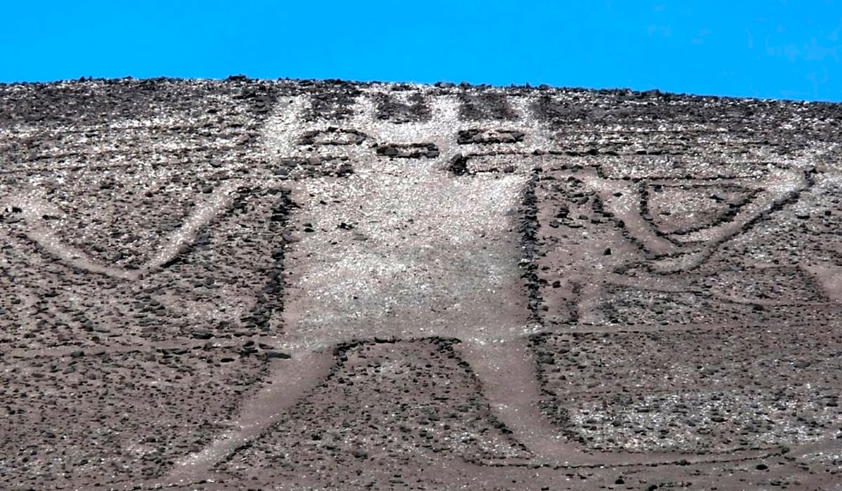 Esta es la extraña figura de la que todos hablan. (Foto: Google)