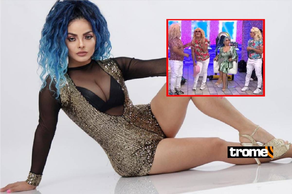 Jessy Kate fue troleada en el "Jirón del humor". Foto: Difusión