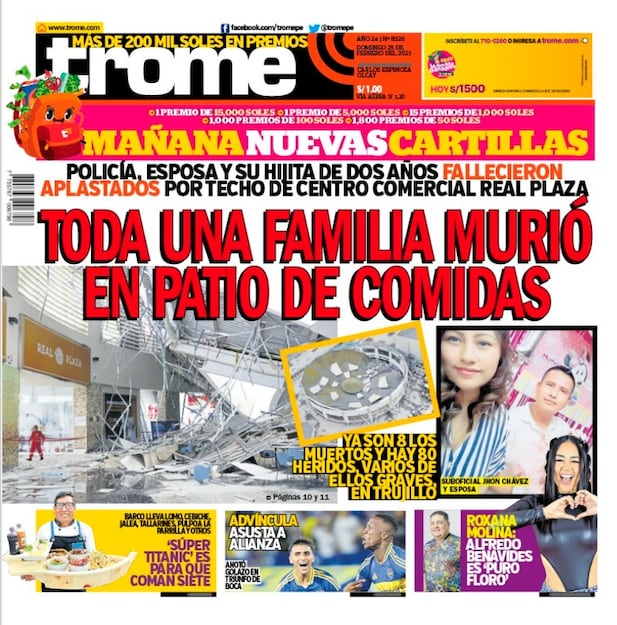 Portada Trome