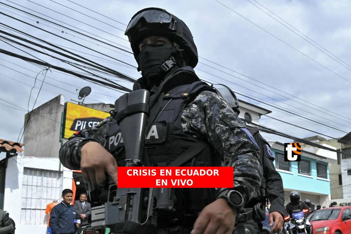 Revisa qué ocurre en Guayaquil y todo sobre la crisis en Ecuador, en pleno estado de excepción.