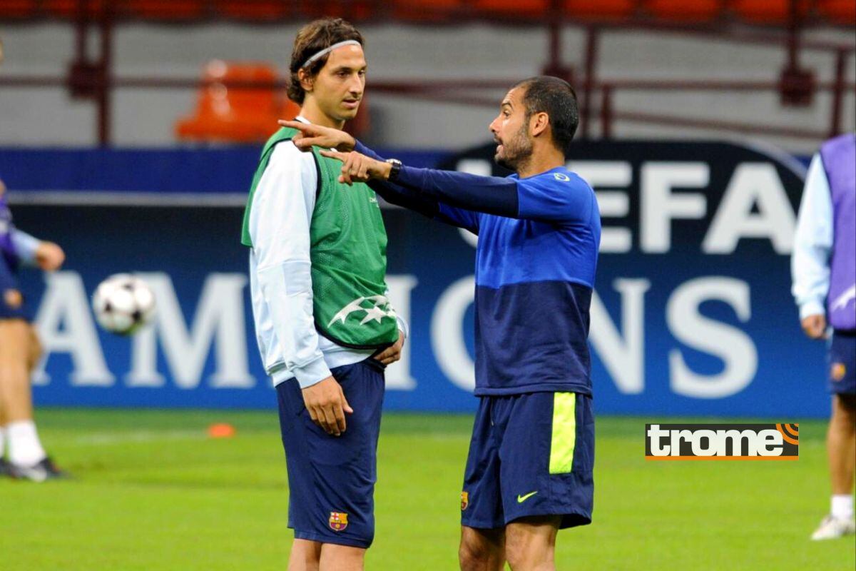 Zlatan ibrahimovic aconseja ahora a Erling Haaland (Foto: AFP)