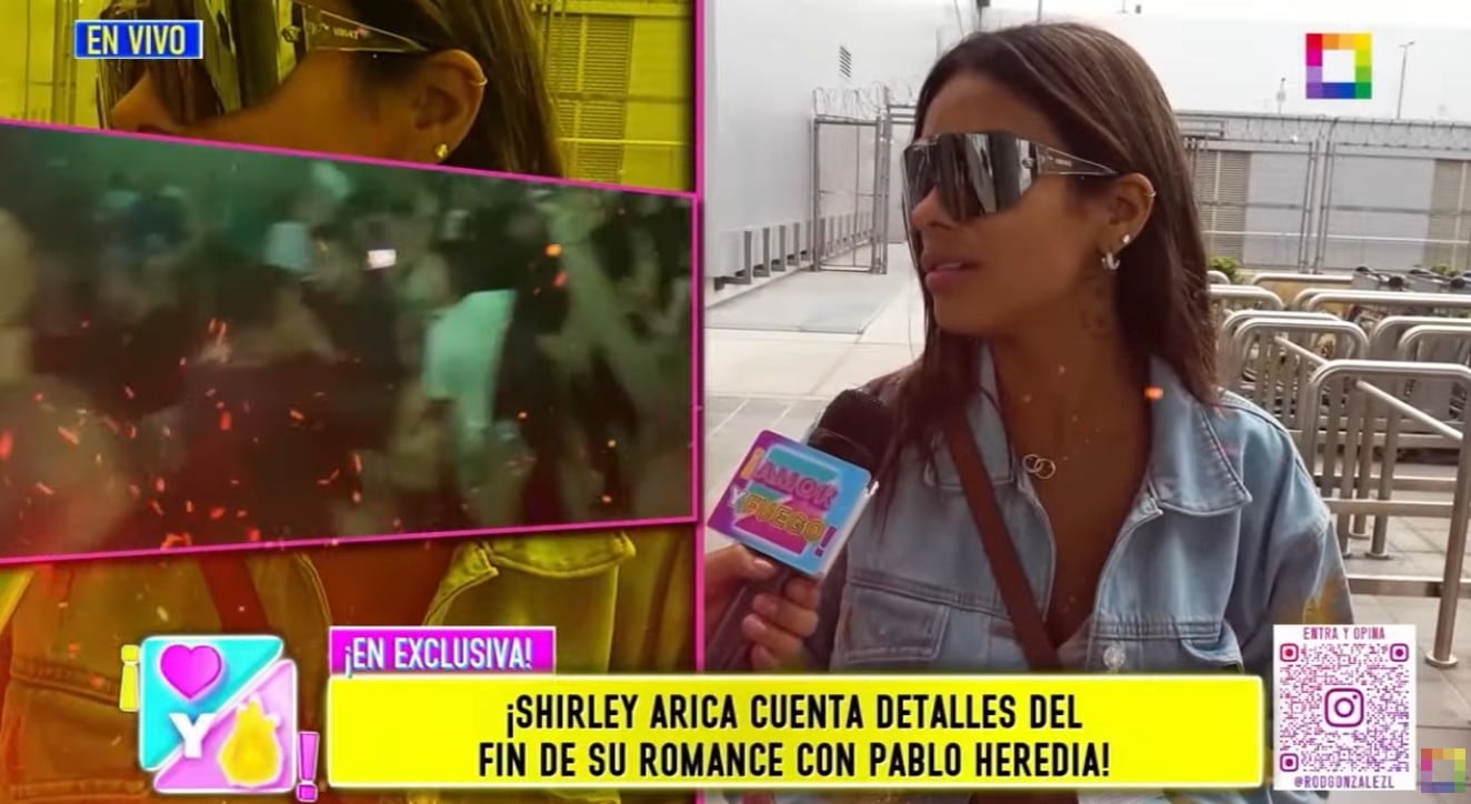 Shirley Arica revela por qué terminó con Pablo Heredia.