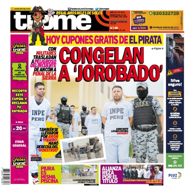 Portada Trome