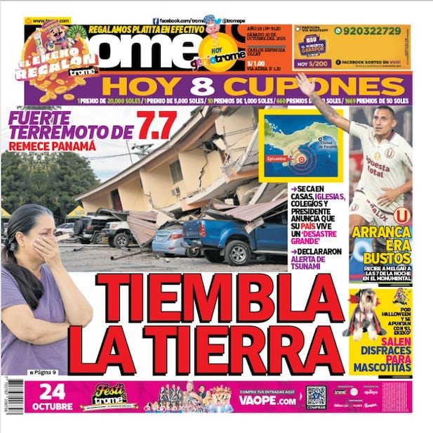 Portada Trome