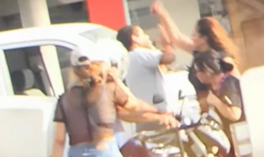 Marisol protagoniza pelea en la calle