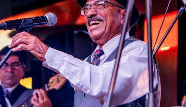 Legendario salsero Sammy Marrero, la voz de La Selecta. (Facebook Sammy Marrero, El Trovador de la Salsa)