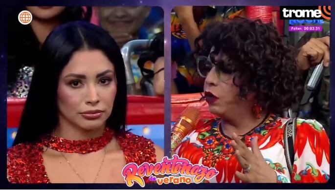 Pamela Franco es consultada sobre Pamela López.