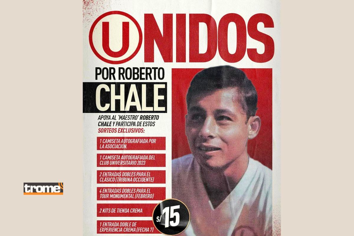 Ticket para sorteo cuesta 15.50 soles y serpa el jueves 16 de febrero (@universitario)