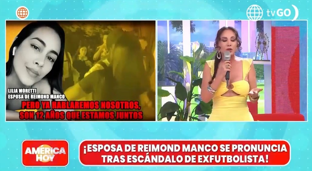 Lilia Moretti habla sobre su familia con Manco.