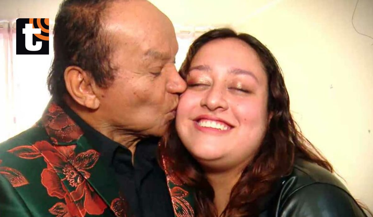 Melcochita y Heydi Amado