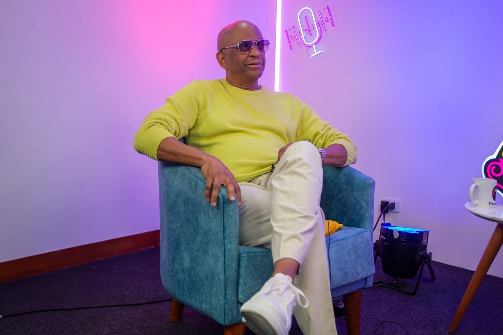 Sergio George en el Café con la Chevez. Foto: Mario Zapata / @photo.gec