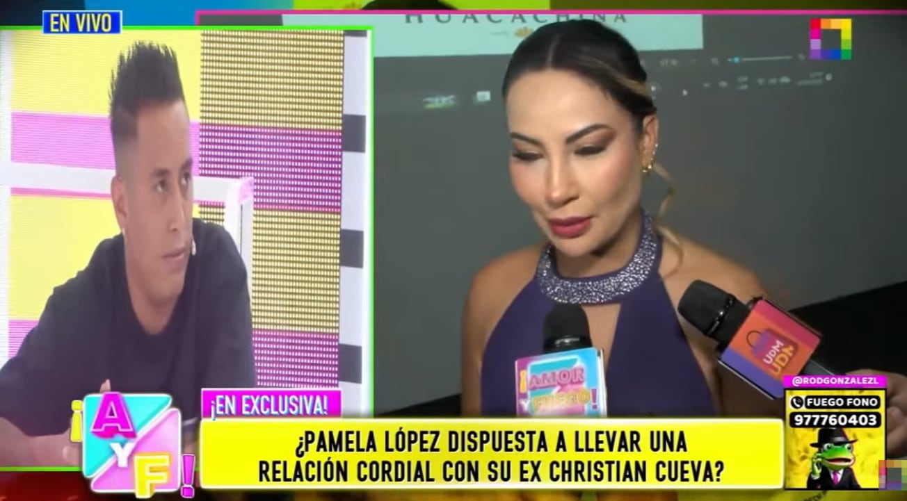 Pamela López asegura que trabaja mucho y no recibe ni un sol para ella de parte de Christian Cueva.