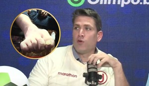 Paco Bazán muestra sus pies y sus compañeros quedan espantados: “Son los de Gollum”