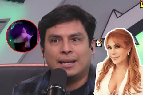 Curwen responde a Magaly tras imágenes de su novia Carlita con otro: “Invítame a tu programa”