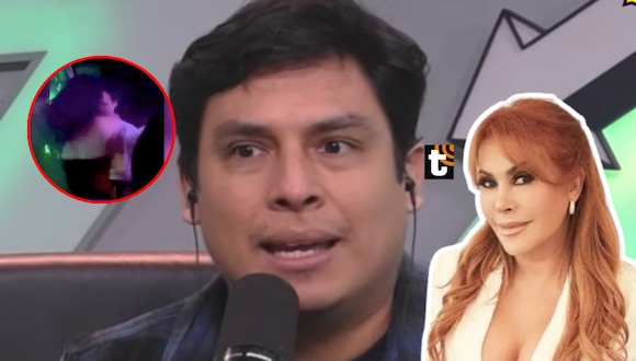 TROME - Curwen responde a Magaly tras imágenes de su novia Carlita ¿besándose a otro?: “Invítame a tu programa”