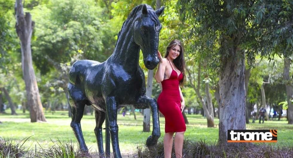 Giulliana Barrios en entrevista con Trome