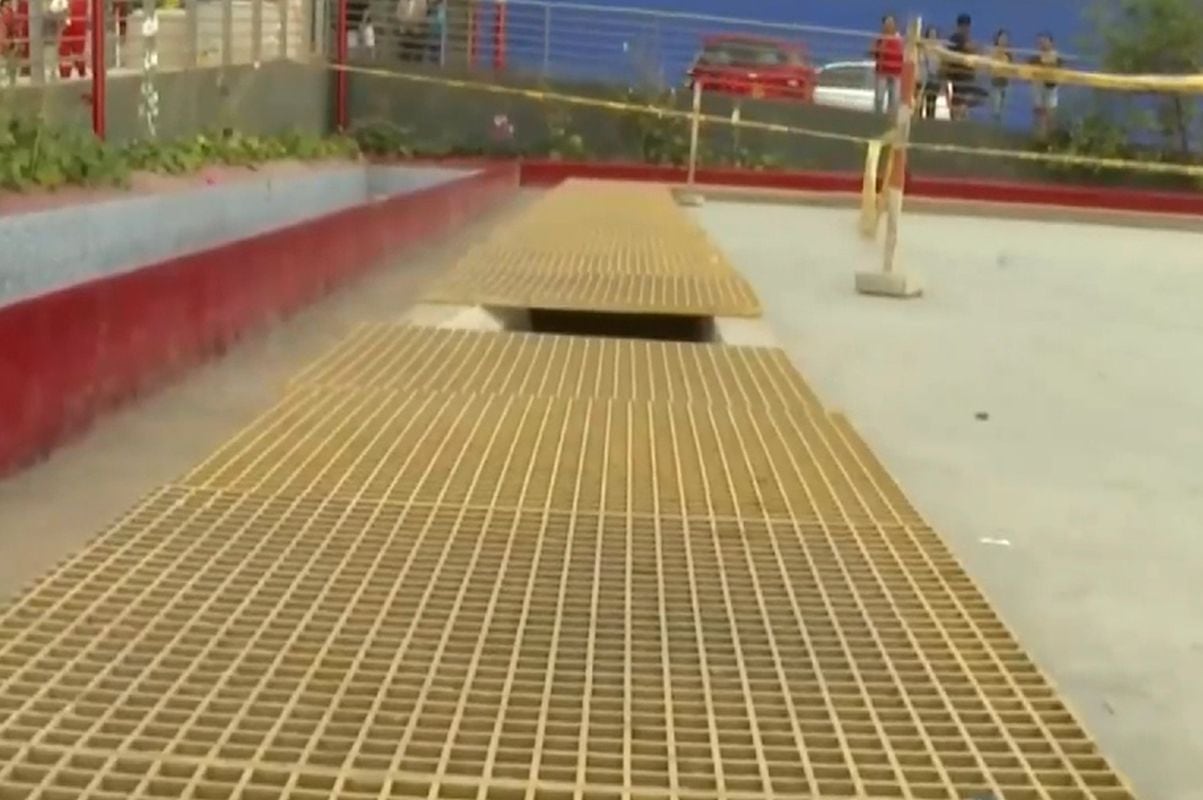 El ducto fue cercado para evitar otros incidentes. Foto: América Noticias