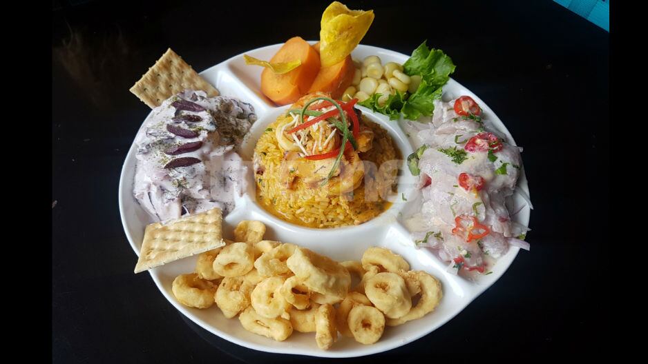 Ricos potajes para celebrar el 'Día de la Gastronomía Peruana', que ofrece el restaurante María Pastor. (Foto: Isabel Medina / Trome)