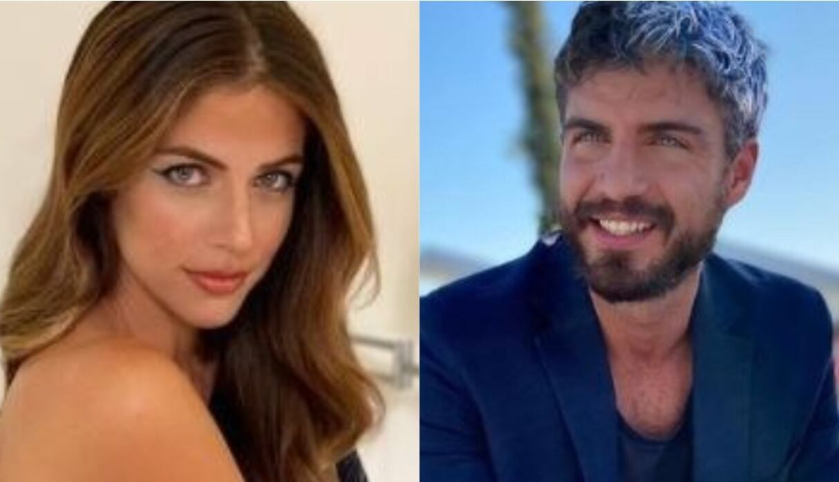 Stephanie Cayo y Maxi Iglesias son captados en actitud cariñosa por las calles de Málaga.