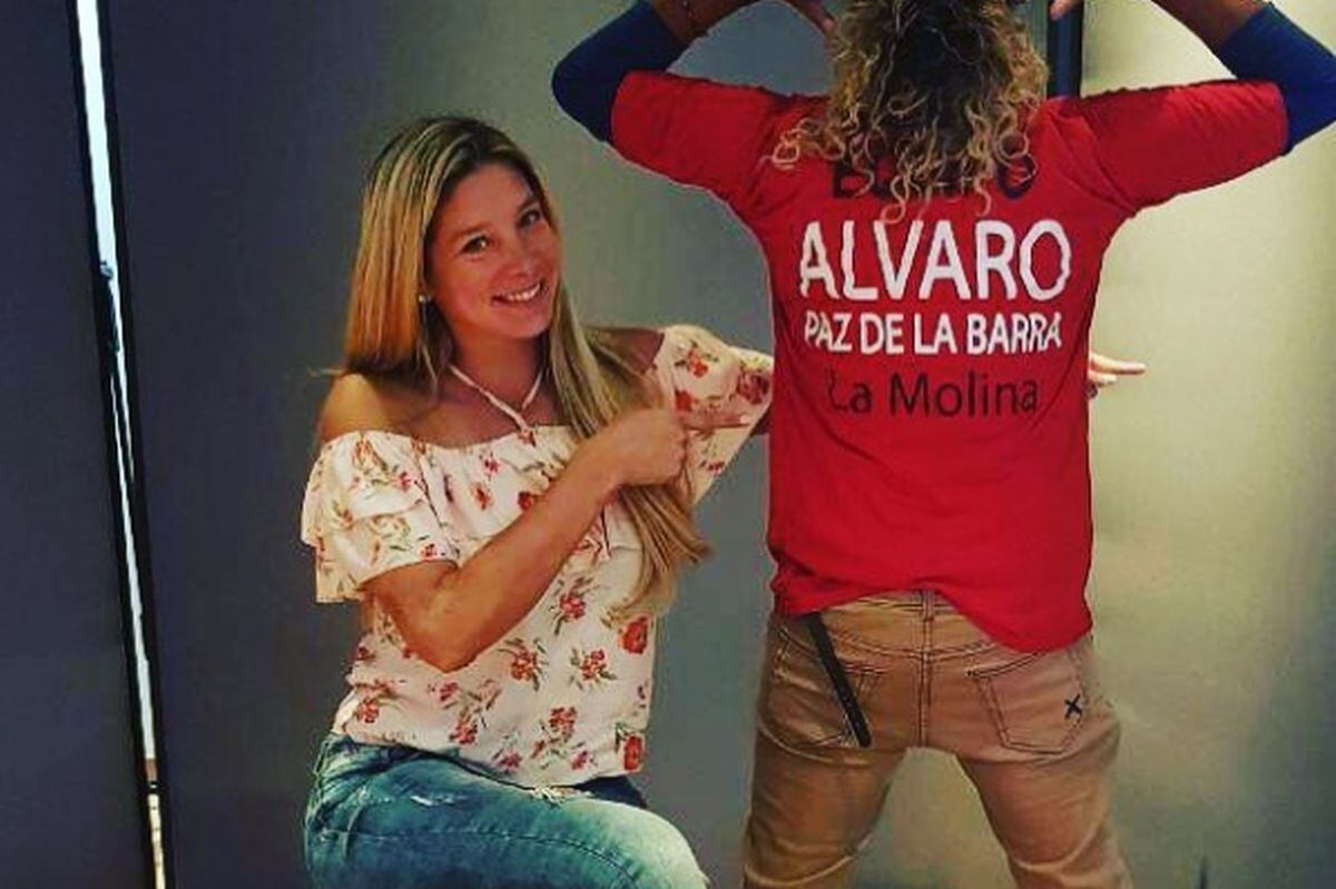 La exconductora mostrando su apoyo a su esposo, cuando era candidato a la alcaldía. (Foto: Sofía Franco / Instagram)