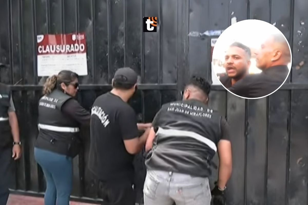Clausuran local del ‘Churrito’ Hinostroza tras violenta agresión contra periodistas.