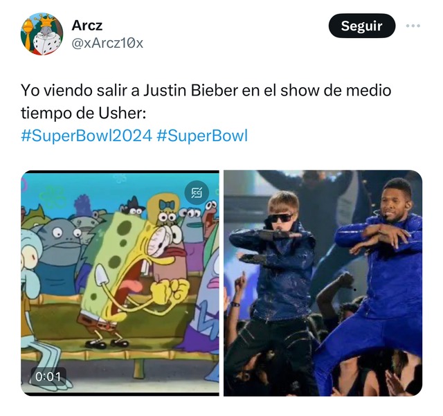 TROME | Super Bowl 2024: Los memes más divertidos del Halftime show (Foto: Twitter)