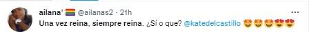 La actriz también recibió apoyo de sus seguidores (Foto: Twitter)