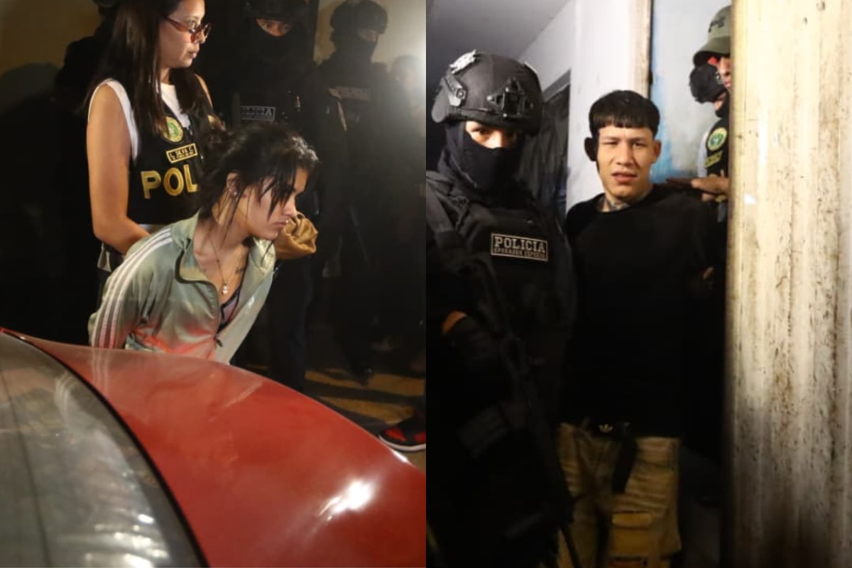 Policía rescató a empresario secuestrado en El Agustino. (Fotos: Julio Reaño/@photo.gec)