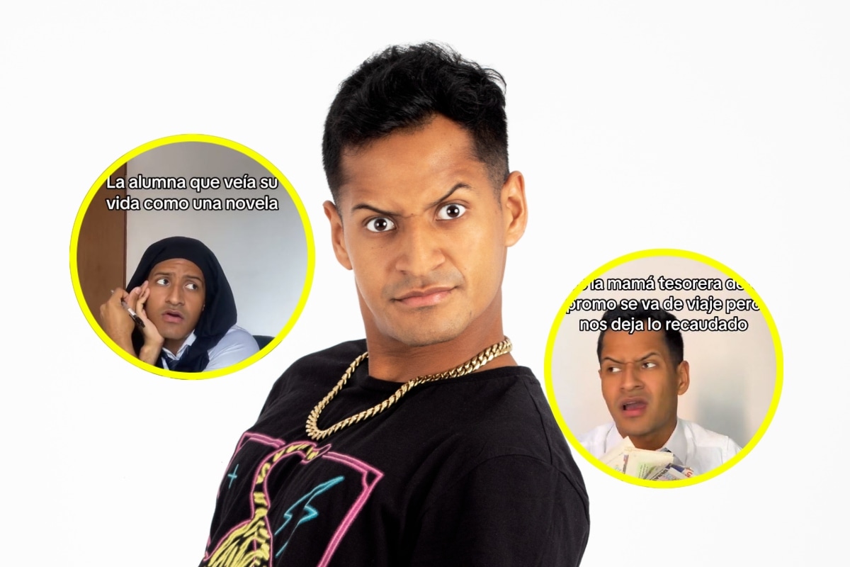 Está en TikTok como @mikeyrobalino. Foto: Archivo / Captura de pantalla.