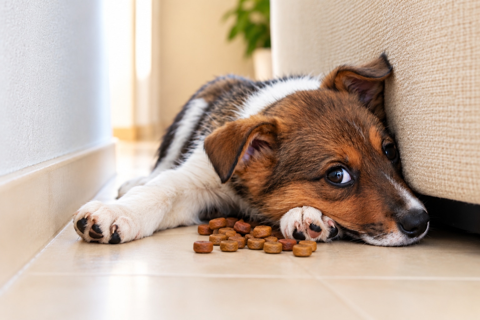 Si bien es un comportamiento habitual, debes revisar los lugares donde tu perro suele esconder su alimento y asegurarte de que no lo ingiera cuando se malogre. Foto: Istock